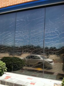 Window Film installed WRONG